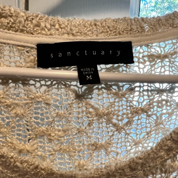 Sanctuary cream sweater size medium - Picture 3 of 3